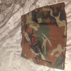 Camo skirt